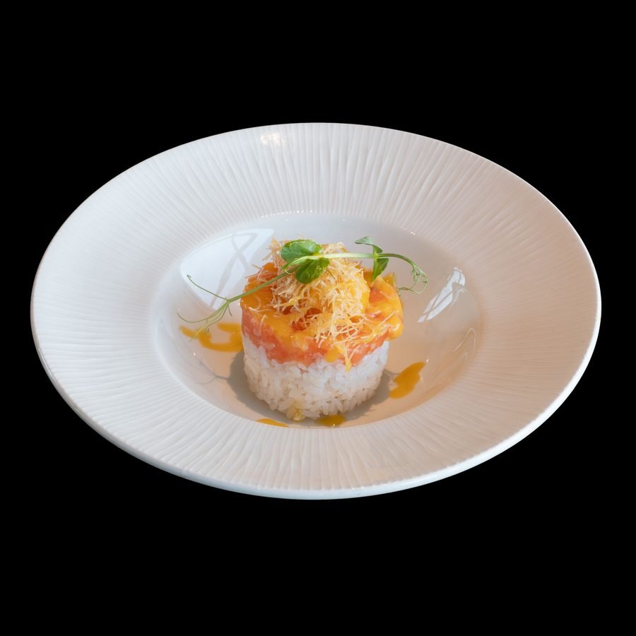 Tartare salmone mango
