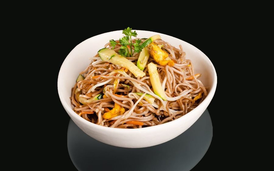 Yakisoba con verdure