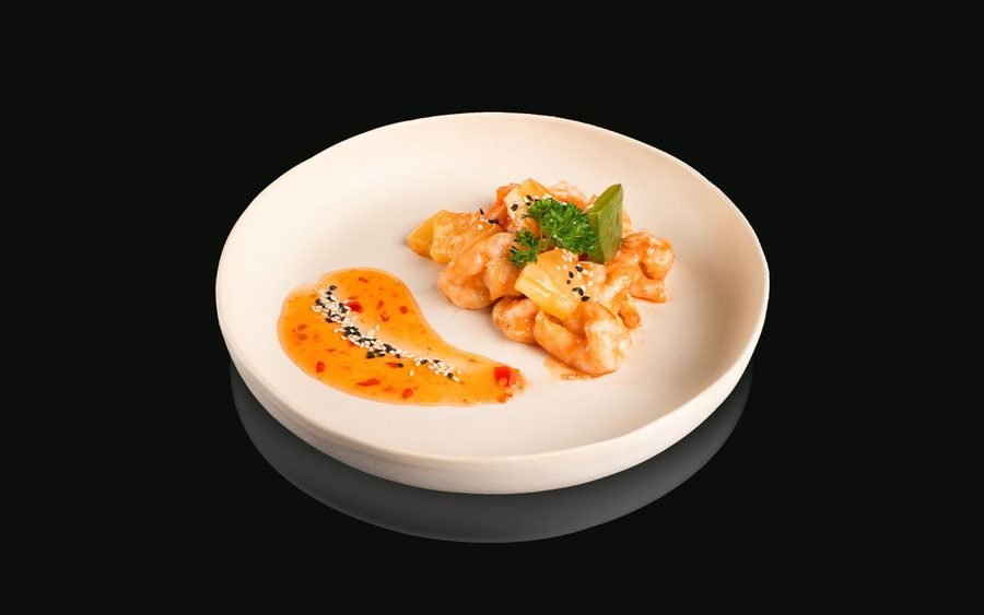Mazzancolle in agrodolce
