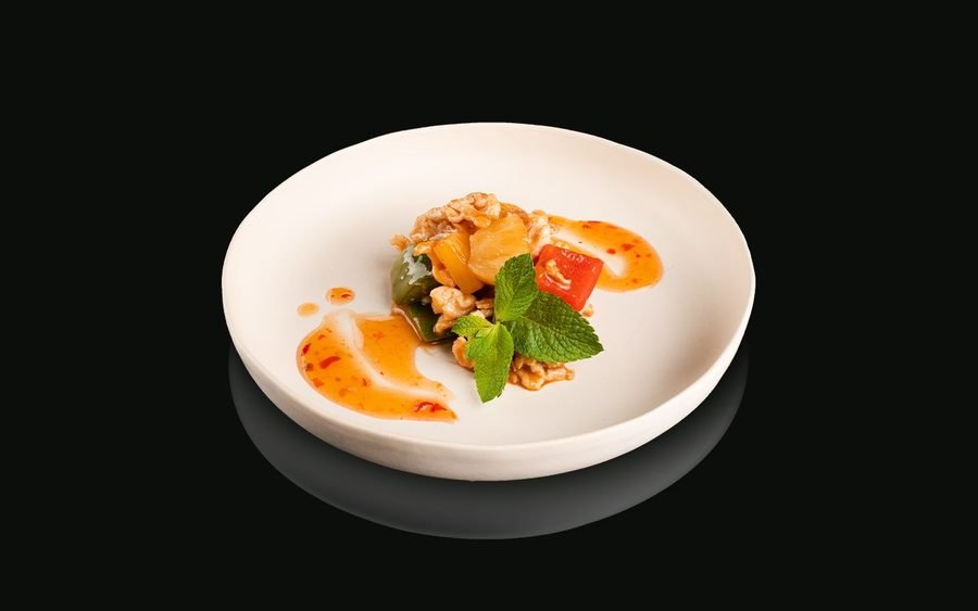 Pollo in agrodolce