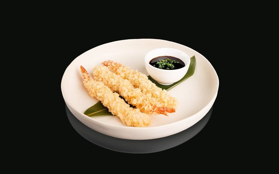 Tempura di mazzancolle